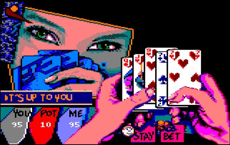 Teenage Queen - Amstrad CPC game screenshot (1988) by ERE Informatique